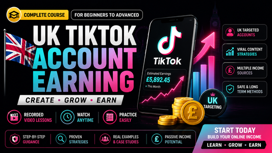 UK TikTok Earning Master Class