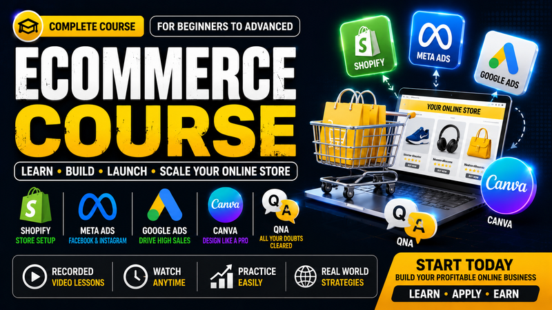 E-Commerce Full Master Course