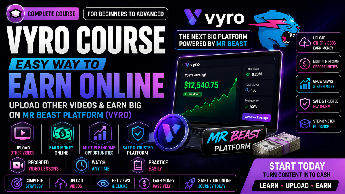 Vyro Video Earning Master Class